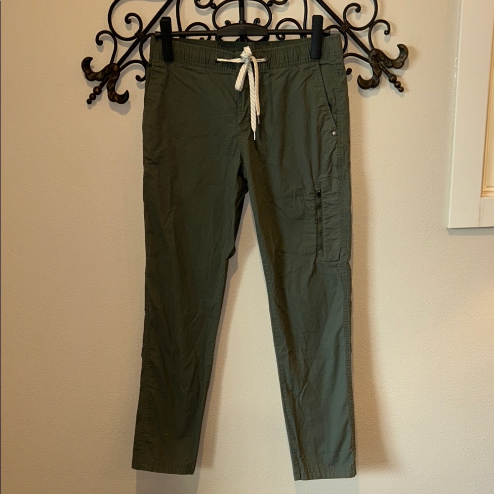 VUORI RIPSTOP WOMEN'S SMALL PANTS GREEN